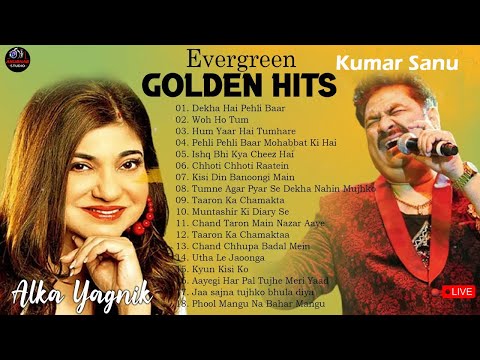 Best Of Udit Narayan, Alka Yagnik, Kumar Sanu 90_s Duets Love songs -- Evergreen Songs #bollywood