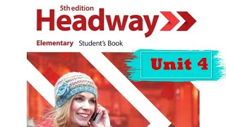 New Headway Elementary 5th Edition Student's Book Unit 4 House and Home