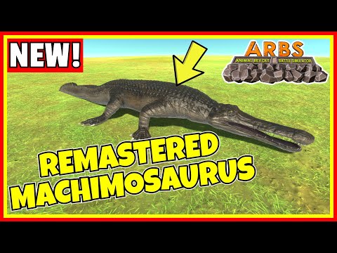 NEW! Remastered Machimosaurus Rex vs Units - PLAYTEST! | Animal Revolt Battle Simulator