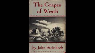 The Grapes Of Wrath Audio Chapter 6 Part 5; calm, deep voice