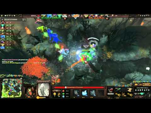 Mouz VS VP Highlights {Pajkatt Nature's Prophet} - Dota 2 TI4 EU Qualifier