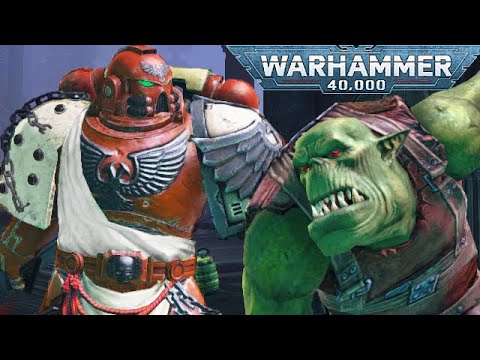 Blood Ravens Veteran vs Orks! - Warhammer 40K: Space Marine, Augmented Mod