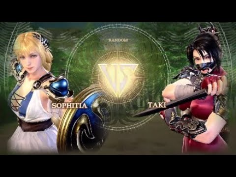 Soul Caliber VI  Sophitia vs Taki