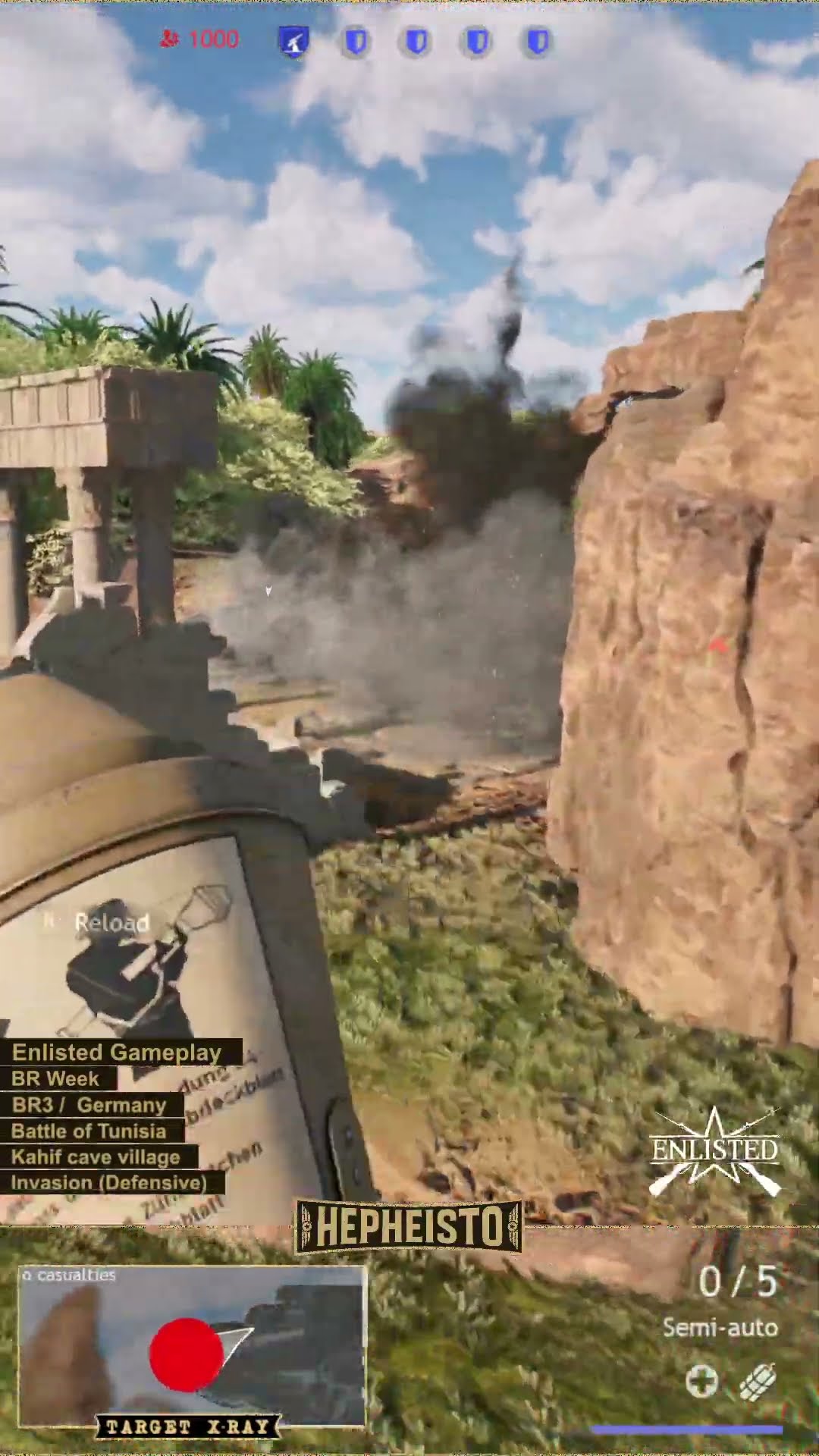 Anti Tank Gunner eliminates M8 Scott with Panzerfaust 60
