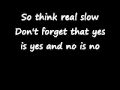 This is the end (If you want it) - Relient K Lyrics