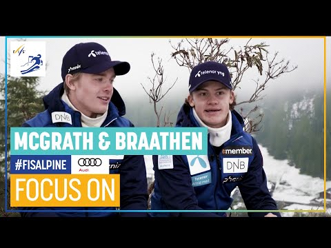 Focus On | Atle Lie McGrath & Lucas Braathen | FIS Alpine