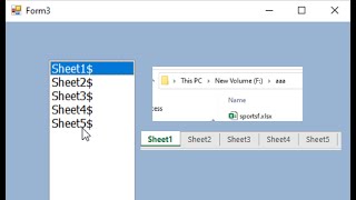VB.net tutorial for beginners How to get Excel's sheets in ListBox