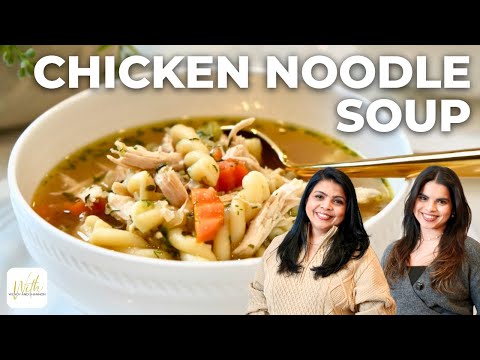 Homemade Chicken Noodle Soup in ONE POT!