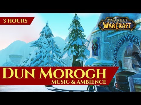 Vanilla Dun Morogh - Music & Ambience (3 hours, World of Warcraft Classic)