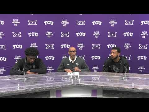Postgame Press Conference - Men's Hoops at TCU