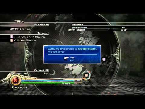 Lightning Returns: FF-XIII - 2-3 After Snow Villiers Bossfight EP Teleport To Yusnaan Station