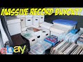 I Paid 1310 For A Van FILLED With Vinyl Records Making Profit Selling On Ebay And Amazon FBA