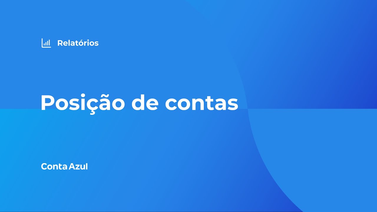 Posição de contas