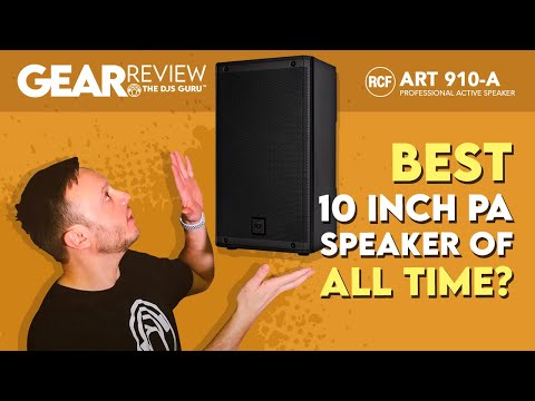RCF ART 910A Review and Demo 6 Months Later | Best Speaker for DJs and Events under 750?