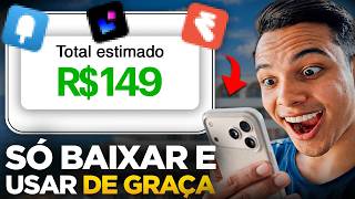 EU TESTEI 3 MELHORES APPS PARA TRABALHAR NA INTERNET DE FORMA GRATUITA EM 2026