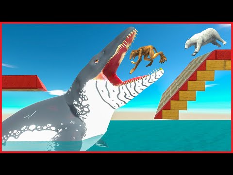 WHICH UNIT can DODGE, JUMP AND SURVIVE THE TRAPS - Animal Revolt Battle Simulator