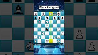 Online Chess ASMR #71 ♟️ — Black Resigned #shorts