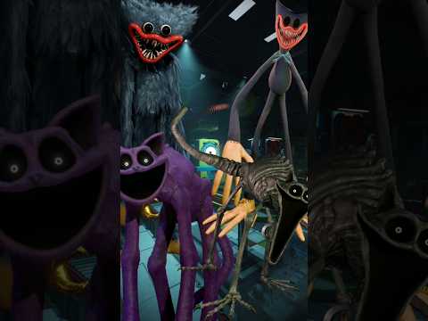 huggy wuggy and cat nap vs all Poppy playtime character #poppyplaytimechapte#dragonball #poppplaytim