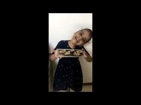 Buddy Interaction: Sharing the recipe of Marie Gold Cake by Dhwani (Grade 1)