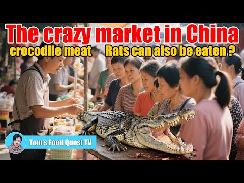 The most shocking market in China: Guangdong’s crazy market has an unimaginable variety of products