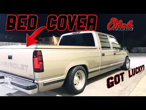 OBS Bed cover (tonneau cover GMT400) #obs #chevy #SlickGarage #houston
