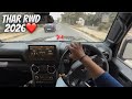 POV DRIVE MAHINDRA THAR ️‍ RWD 2026 MANUAL STEALTH BLACK Abeer Singh