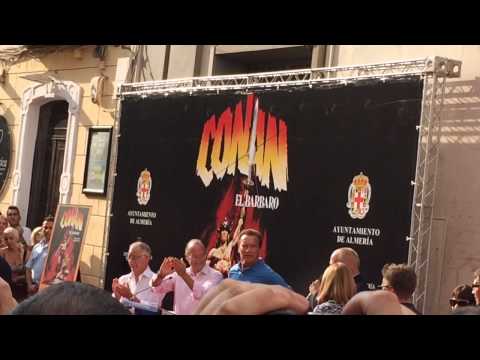 HOMENAJE A ARNOLD SCHWARZENEGGER EN ALMERÍA