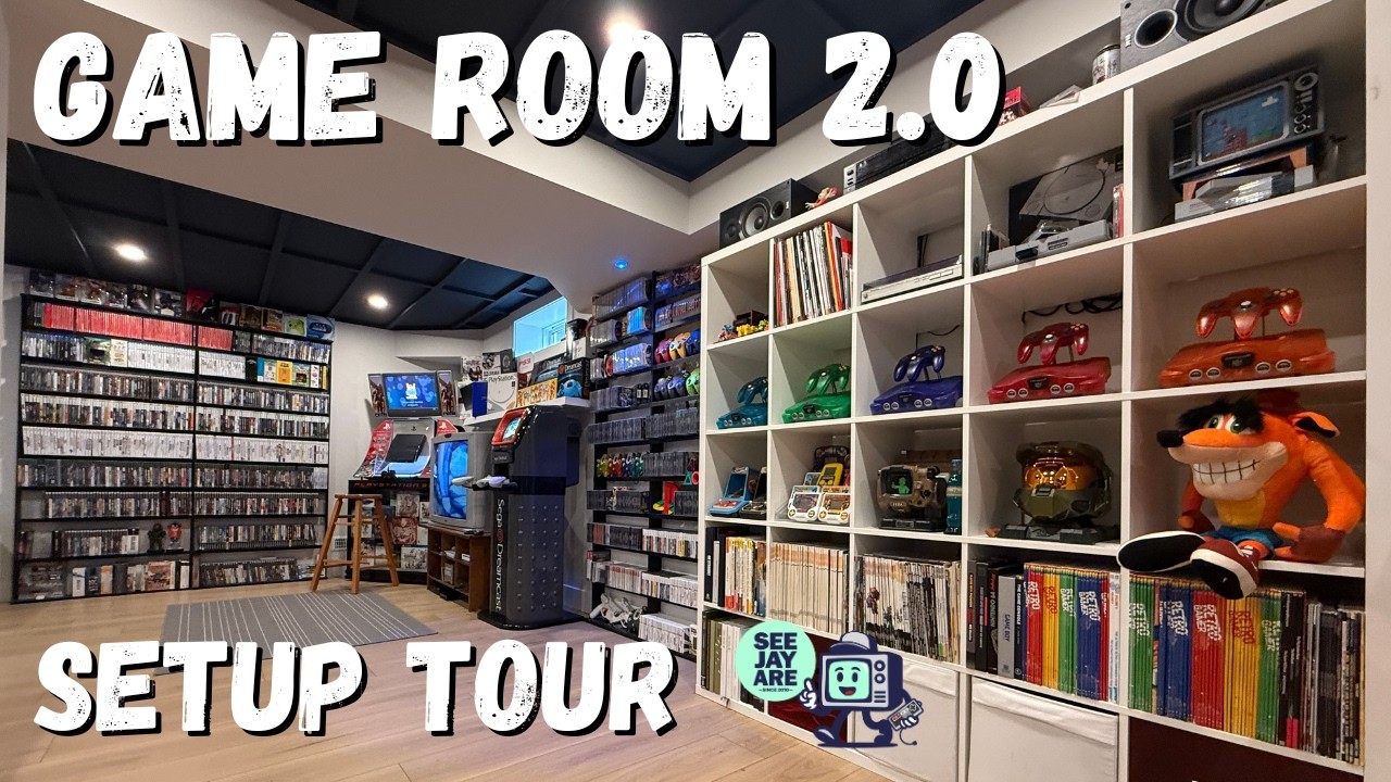 Game Room 2.0 Tour - We're Back Baby!!!