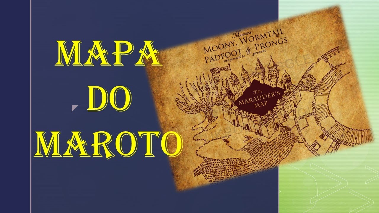 Como Fazer o Mapa do Maroto (DIY)