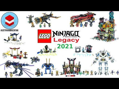 All Lego Ninjago Legacy Sets 2021 - Lego Speed Build Review