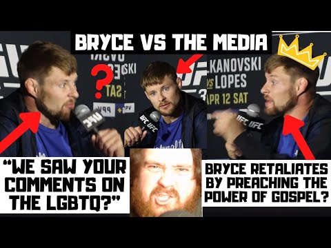 Bryce Mitchell STANDS HIS GROUND At UFC 314 Media Day? Reporter ATTACKS Him? Bryce PREACHES Back?