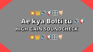 Download lagu Ae kya bolti tu | Aati kya khandala | Sun suna | HIGH GAIN SOUNDCHECK 🎛️🙉🔊DJ G #soundcheck #dj #demo mp3 Download lagu Ae kya bolti tu | Aati kya khandala | Sun suna | HIGH GAIN SOUNDCHECK 🎛️🙉🔊DJ G #soundcheck #dj #demo mp3