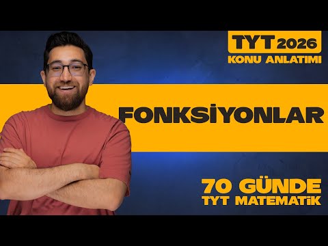 Fonksiyonlar Konu Anlatımı | 70 Günde TYT Matematik | 59- 64.Günler | 2026