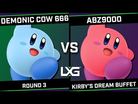 Demonic Cow 666 vs ABZ9000 - Kirby's Dream Buffet @ LXG
