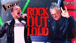 The best ROCK Blind Auditions of 2021 on The Voice | Top 10
