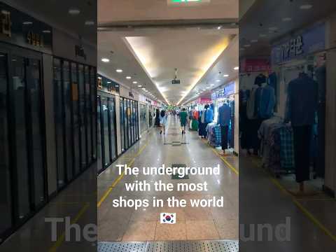 compras subterrâneas em busan #busan #busankorea #busansouthkorea #southkorea #shopping #shorts_