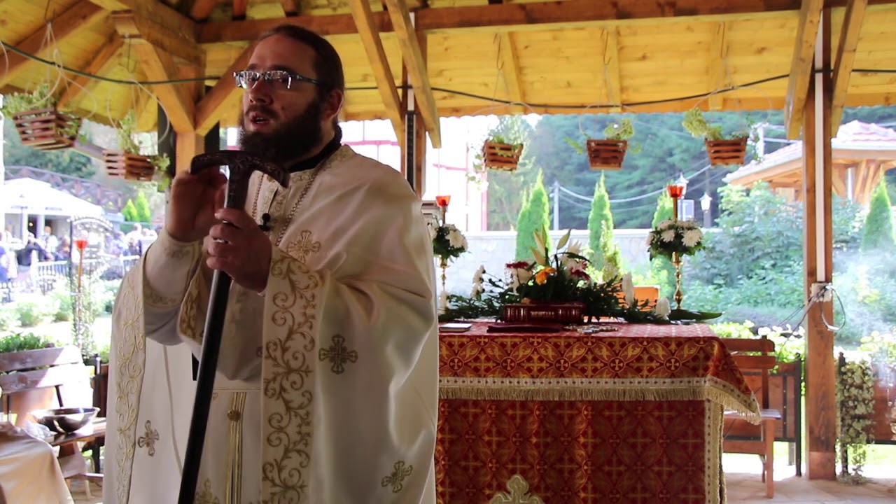 Беседа игумана Димитрија у суботу пред Воздвижење 2020.