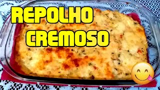 Receita de Como Fazer Repolho Cremoso