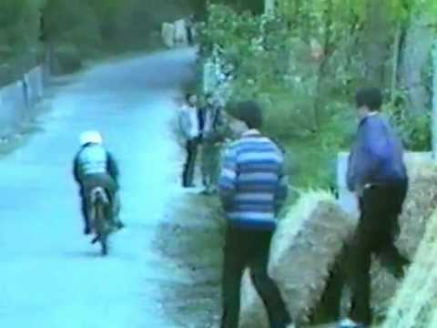 Corridas Motociclimo Classe Juniores e Seniores treinos 50cc em Guisande 1982 1/2