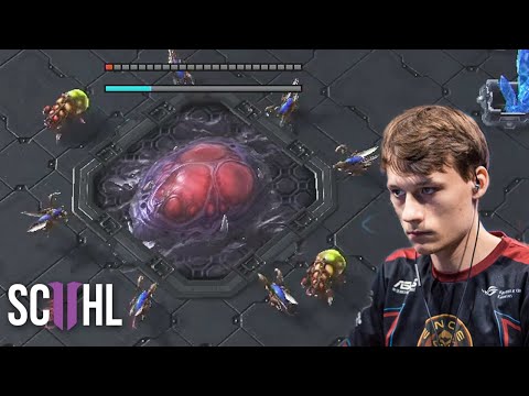 Serral's Perfect Zergling Split - Starcraft 2: Serral vs. Reynor