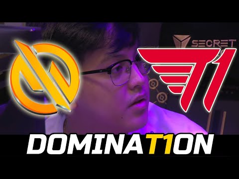 T1 VS MG TRUST GAME 2 - 100%  DOMINATION