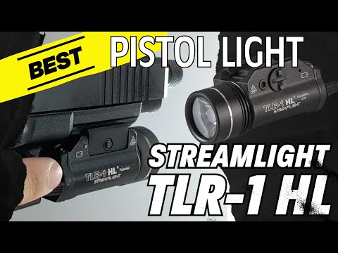 The Best BUDGET Handgun Light : Streamlight TLR-1 HL