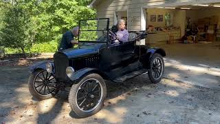 1924 Ford Model T Roadster-Reversing