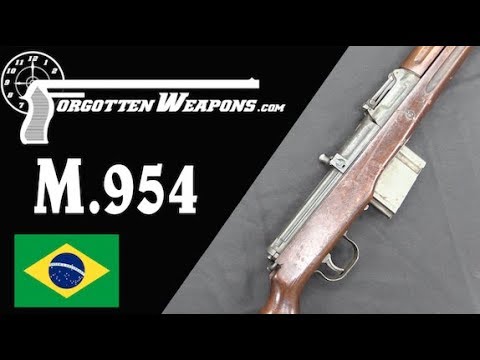 Brazil's .30-06 Copy of the G43: The Mosquetão Semi-Automático M954