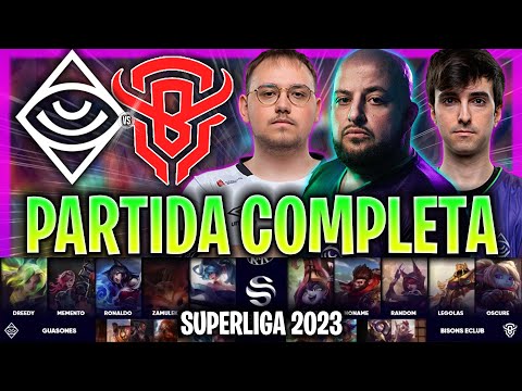 GUASONES vs BISONS PARTIDA COMPLETA SUPERLIGA 2023 ESPAÑOL LVP