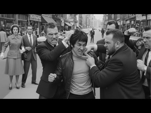 Bruce Lee Attacked by 4 Bouncers "You're about to feel real terror" — chaos ended in 8 seconds