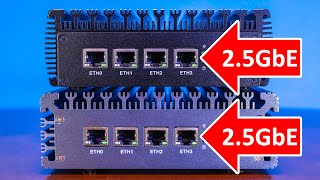 NEW 2.5GbE Fanless Router Firewall Virtualization Hosts