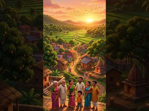 ग्रामः तथा नगरम् | village\City | (गाँव\शहर) #sanskritkalp | #learnsanskrit | #motivation