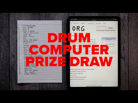 Sugar Bytes Drum Computer Competition Results