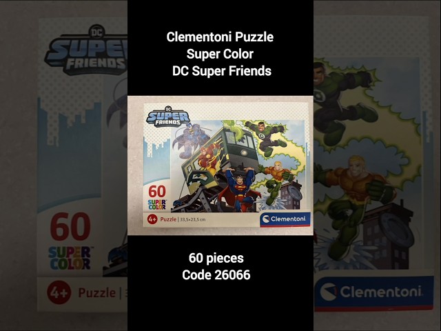 Vídeo relacionado con Clementoni - Puzzle Adulto 1000 Piezas Panorama Batman Compact Box, DC Comics, 39500